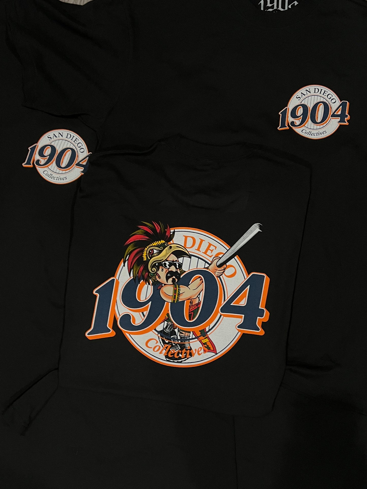 98Azteca tee ( black )