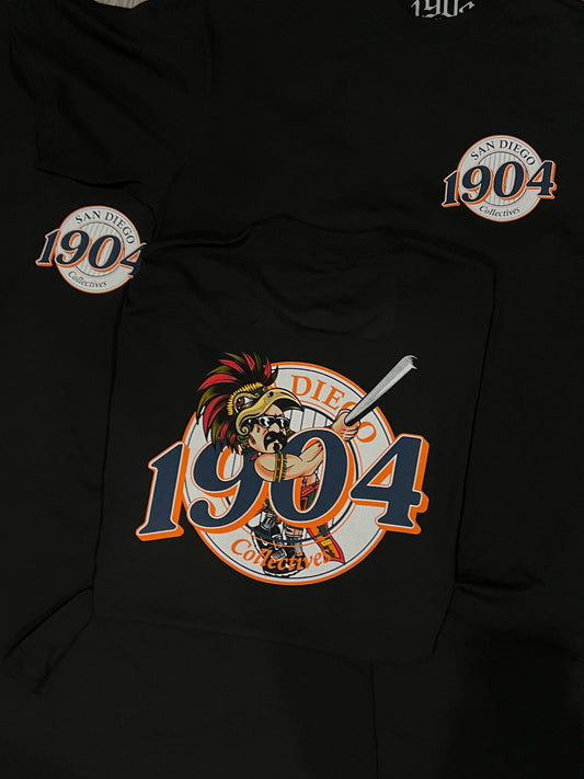 98Azteca tee ( black )