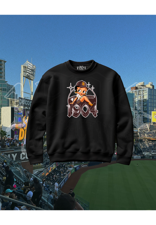 1904BETTY CREWNECK