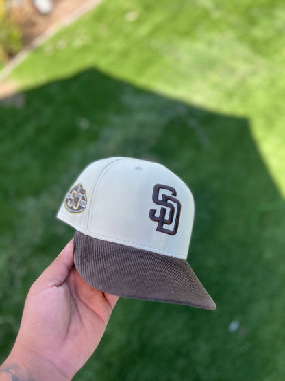 San Diego Padrs white with brown cord