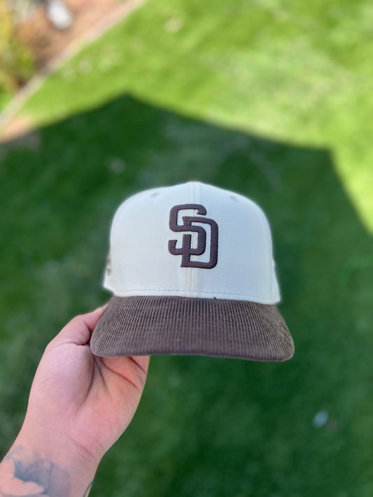 San Diego Padrs white with brown cord