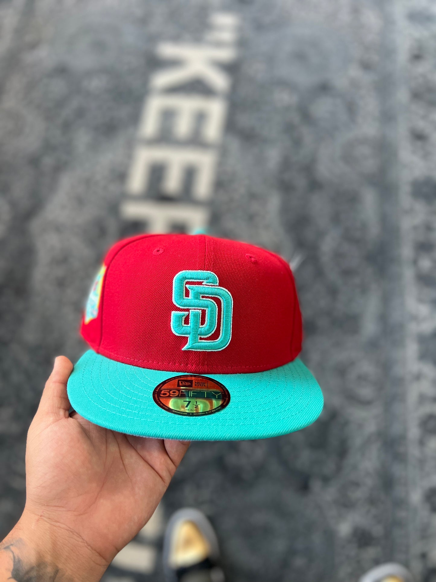 San Diego Padres Red/Teal