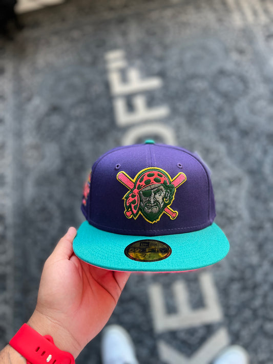 New Era Pittsburgh Pirates 2006 ASG Patch ( Purple/Teal )